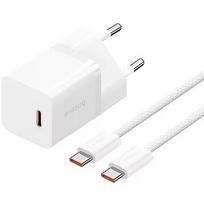 Baseus P10110902213-01 USB-C GaN5 mini 30W mains charger White P10110902213-00