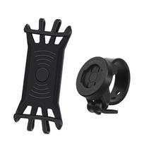 RIDERACE Bicycle Phone Holder Silicone MTB Road Bike Cellphone Handlebar Mount Adjustable 360 Degree Rotating For iPhone Bracket juoda