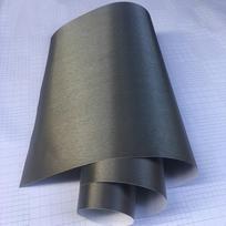 Šlifuoto aliuminio vinilo plėvelė automobiliui, lipdukas automobiliui, lipdukas DIY stiliaus, lipnus, su oro išleidimo funkcija, plėvelė automobiliui, priedai automobiliui 10/20/30X100CM 30cmX100cm pilka
