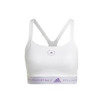 Adidas X Stella Mccartney Medium Support Solid Adjustable Strap Sports Bra Women Sports Bra White HH7221 XL