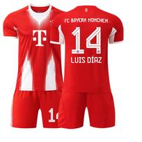 2025-2026 Bayern Munich namų futbolo apranga Nr.17 Olise Nr.6 Kimmich Nr.9 Kane Nr.10 Musiala Nr.14 Dias XXL