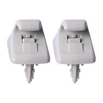 2Pcs Sun Visor Support Retainer Clip 85235-B1000 For Hyundai Elantra Sonata Getz