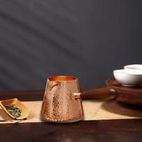 Copper Teapot Coffee Pot Kung Fu Tea Kettle for Hotel Home Lovers Gift Wooden handle