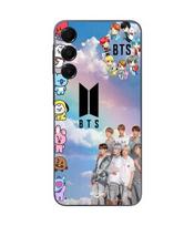Dėklas - Maniacase - Samsung Galaxy A16 - Silikoninis - Kpop BTS - Minkštas juoda