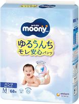 Moony Kelnaitės-sauskelnės PM 5-10kg 68vnt.