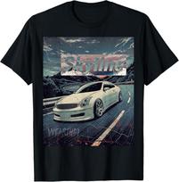 G35 JDM Drift Car Fast 350GT Track and Street Race 350 Skyline T-Shirt S