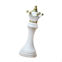 Šachmatų Figūrėlės Statula, Tarptautinės Figūrėlės Šachmatų Figūros Skulptūra Stalo Žaidimams White Queen Shape_Small