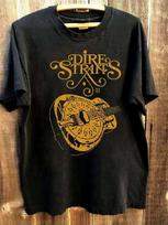 Dire Straits Grupės Logotipas 90-ųjų Retro Stiliaus Juodi Marškinėliai S-5XL TA643 Unisex Marškinėliai M