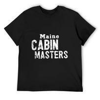 Maine Cabin Masters T-Shirt baggy shirts Luxury man anime shirt t shirts for men pack S juoda