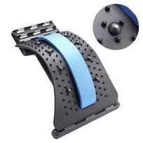 Back Region Stretcher Multi-Intensity Level Customizable Massage Tool Lower Back Neck Fitness Lumbar Cervical Spine Support Soothing Device mėlyna