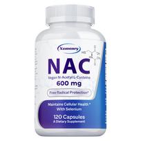NAC 600mg - N-acetilcisteinas - Kvėpavimo takų sveikata, plaučių, kepenų ir inkstų valymas 120