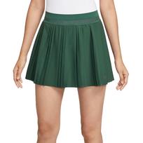 NikeCourt Advantage Dri-FIT moteriškas klostuotas teniso sijonas-šortai alyvuogių žalias FZ6513-323 S