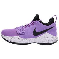 Nike Pg 1 Patogiai priglundančio dizaino krepšinio bateliai Vyriški kedai Ryškiai violetiniai Juodi IV2869-500 45
