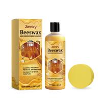 Jarrary Bičių Vaško Medinių Baldų Polish & Kondicionierius, Švelnus Valymas nuo Dulkių ir Purvo, Atkuria Natūralų Blizgesį Medinėms Paviršiams 1 Rinkinys beige