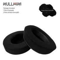 NullMini For CORSAIR HS70,HS60,HS50,HS45,HS35,2100 Replacement Headphones Earpads Headband Cooling Gel Cushions Breathable