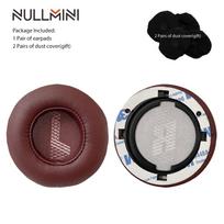 NullMini Atsarginės ausinių pagalvėlės, skirtos JBL E35 E45 E45BT ausinėms, odinis dangtelis, ausinių gaubteliai raudona