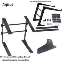 Multifunctional Laptop & DJ Turntable Stand Black without U-Clamp without Sound Card Tray black