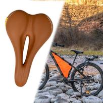 Bicycle Saddle,Mountain Bike Seat Soft Cushion Dual Shock Absorbing for Adults Mountain