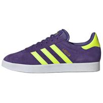 Lionelio Messi x adidas Gazelle Triunfo Estelar Pack Unisex sportbačiai Violetiniai Lucid-Lemon Debesėlių Balti IH8164 47⅓