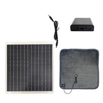 Fotovoltinė saulės elektrinė šildoma antklodė 10W 5V su greitu įšilimu ir sulankstomu dizainu naminių gyvūnėlių kilimėliams ir kėdėms China Mainland