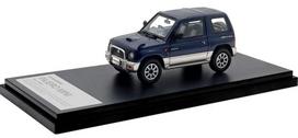 Hi Story Mitsubishi Pajero MINI Mariana Silver 1/43 VR-II (1994) Blue/Symphonic (Finished Model)