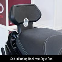 Universal Backrest for Honda Rebel 250/400, Honda ADV350, Kymco S350 Scooters - Enhanced Comfort