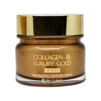 3W Clinic Collagen Luxury Gold Cream - Revitalizing Anti-Aging Moisturizer with Pure Gold & Hydrolyzed Collagen, 100g