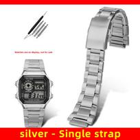 AE1200 Dėklas nerūdijančio plieno rėmelis dirželis Casio G-Shock 3299 AE-1200WH AE-1300 Modifikuotas metalinis apyrankės dėklas Veidrodinio stiklo rinkinys For AE-1200 AE1300