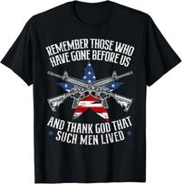 Remember The Fallen Soldiers USA Flag American Memorial Day Gift Unisex T-Shirt M