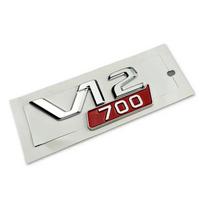 3D ABS Automobilio Galinės Bagažinės Ženkliukas Lipdukas Šoninis Kėbulo Emblema V12 700 800 850 900 W213 W210 W207 W205 CLK CLA GLC GLS ML Aksesuarams