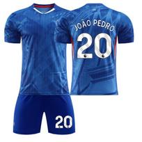 2025-2026 Chelsea Home Kids Football Kit No.10 Palmer No.20 Pedro No.8 Enzo M