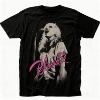 Ruck Band Blondie Tour 1977 Retro Plakato Spausdinimo Marškinėliai Unisex Moterims Medvilniniai Mados Vasariniai Nauji Marškinėliai Streetwear Dydeli Atsitiktiniai Viršutiniai Drabužiai S