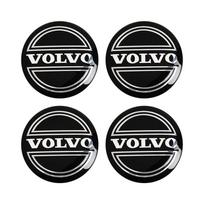 4 vnt. 64 mm Volvo ratlankio centrinis dangtelis Stebulės dangtelis Ženklelis Emblema Lipdukas Automobilio Aksesuarai Volvo S40 S60 S80L XC60 XC90 V40 V60 V50 V90