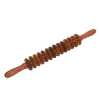 Wooden Massage Roller Reduce Stiffness Improve Circulation 14 Rollers Manual Fascia Roller Stick ruda