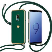 Cord Case - Samsung - Galaxy S9 - Night Green - Shockproof - Ultra Slim žalia