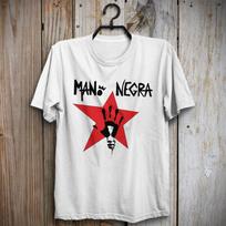 La Mano Negra Manu Chao La Mano Retro TShirt Mala Vida Puta's Fever Casa Babylon Unisex T-Shirt S