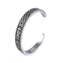 Norse Viking 316L Stainless Steel Thor's Hammer Bracelets For Men Women Paracord Runes Jewelry Gifts