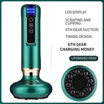 Durable And Safe Smart Body Massage Suction Vacuum Cupping Device 6/12 Levels Anti Cellulite Heating Cans Back Guasha Scarping Chinese Meridian