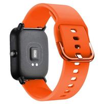 Bip 5 Strap for Amazfit bip 5 Band Smart watch Silicone Bracelet Replacement Accessories 22mm Belt Wristband for amazfit bip5 22mm oranžinė