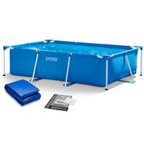 Rėminis sodo baseinas 300 X 200 X 75 cm 2 in 1 Intex 28272