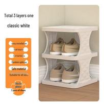 Popular Space-Saving Multi-Layer Shoe Rack - Compact Folding Shoe Storage for Home Entryway 2 Layers
