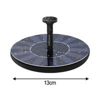 Solar Fountain Floating Pump Water Feature Garden Pool Bird Bath Pond Outdoor