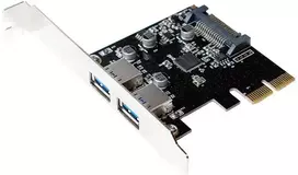 „Logilink PC0080“, „PCI Express“ kortelė, 2 x USB 3.1, „Asmedia AS1142“ „Logilink USB 3.1 PCI-Express“ kortelė, 2 prievadų A tipo PCIe
