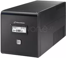 POWERWALK VI 1000 LCD Power Walker UPS Line-Interactive 1000VA 2x SCHUKO, 2x IEC, RJ11/RJ45, USB, LCD