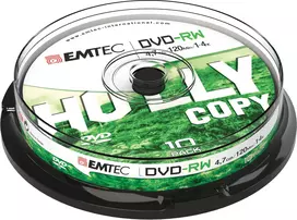 Emtec DVD-RW 4.7GB 4x 10 vnt (ECOVRW47104CB)