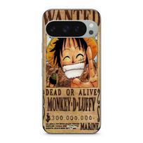 Case for Google Pixel 9 Pro One Piece Wanted Poster Monkey D. Luffy juoda