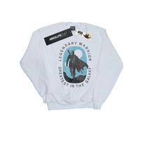 Star Wars Mens The Mandalorian Legendary Warrior Greatest In The Galaxy Sweatshirt XXL balta
