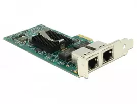DeLOCK PCIe > 2 x Gigabit LAN, LAN-Adapteris