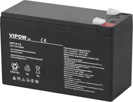 Švino akumuliatorius VIPOW 12V 7.5Ah