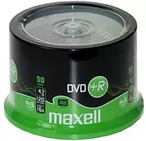 DVD Diskai - Maxell DVD+R 4.7GB 16x Ritinėlis 50 vnt.
